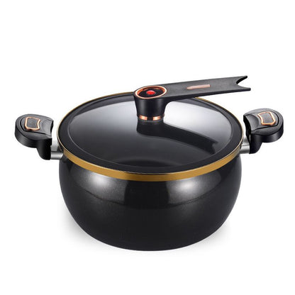🔥Sconto del 50% per un periodo limitato!🥘Pentola Antiaderente Smaltata a Micro-pressione👨‍🍳Il primo passo per diventare uno chef！