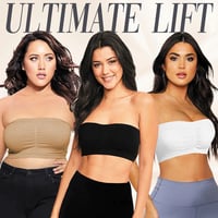 👙Offerta a Tempo Limitato €16.99!! Reggiseno Bandeau Senza Spalline Ultimate Lift – Supporto Completo, Top Tubo Senza Ferretto, Fronte Arricciato, Comfort Antiscivolo Reggiseno Wireless Quotidiano