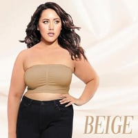 👙Offerta a Tempo Limitato €16.99!! Reggiseno Bandeau Senza Spalline Ultimate Lift – Supporto Completo, Top Tubo Senza Ferretto, Fronte Arricciato, Comfort Antiscivolo Reggiseno Wireless Quotidiano