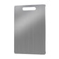 🔪 Tagliere in Acciaio Inox 304 Antibatterico e Antimuffa – Doppia Faccia, Facile da Pulire, Superficie Igienica, Maniglie Ergonomics, Varie Misure