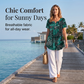 🔥 OFFERTA LIMITATA – 60% DI SCONTO!👚🌞Top casual da donna con scollo a V – Tessuto morbido, vestibilità che valorizza la figura e traspirante – Perfetto per le giornate estive e per uno stile disinvolto ✨