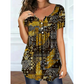 🔥 OFFERTA LIMITATA – 60% DI SCONTO!👚🌞Top casual da donna con scollo a V – Tessuto morbido, vestibilità che valorizza la figura e traspirante – Perfetto per le giornate estive e per uno stile disinvolto ✨