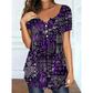 🔥 OFFERTA LIMITATA – 60% DI SCONTO!👚🌞Top casual da donna con scollo a V – Tessuto morbido, vestibilità che valorizza la figura e traspirante – Perfetto per le giornate estive e per uno stile disinvolto ✨