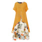 🔥 OFFERTA LIMITATA – 50% DI SCONTO!📌Abito casual da donna a fiori con effetto a strati