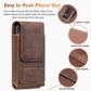 ❄️50% OFF + 1+1 GRATIS! 📱Portacellulare da cintura con chiusura magnetica – Robusto porta-smartphone con clip, passante per cintura e scomparto per carte
