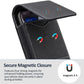 ❄️50% OFF + 1+1 GRATIS! 📱Portacellulare da cintura con chiusura magnetica – Robusto porta-smartphone con clip, passante per cintura e scomparto per carte