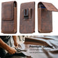 ❄️50% OFF + 1+1 GRATIS! 📱Portacellulare da cintura con chiusura magnetica – Robusto porta-smartphone con clip, passante per cintura e scomparto per carte