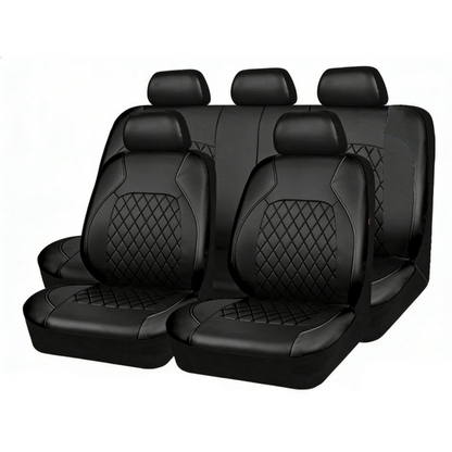 🎉 🔥 OFFERTA LIMITATA – 60% DI SCONTO!🔥 Set di coprisedili auto universali in ecopelle da 9 pezzi