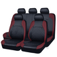 🎉 🔥 OFFERTA LIMITATA – 60% DI SCONTO!🔥 Set di coprisedili auto universali in ecopelle da 9 pezzi