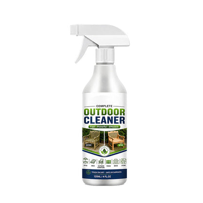 🌿 SCONTO DEL 50% A TEMPO LIMITATO! Detergente spray per superfici esterne, smacchiatore ad azione rapida per terrazze, mobili in legno e superfici esterne