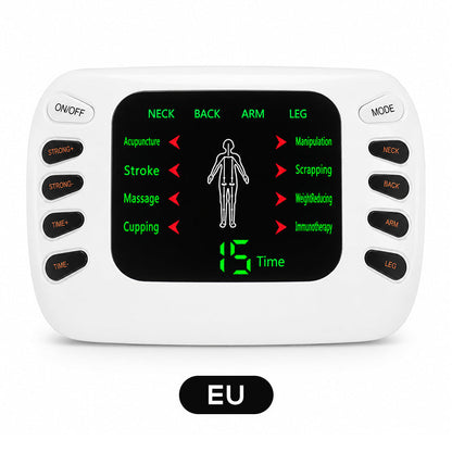 💆‍♂️⚡ Dispositivo portatile per massaggio elettrico – allevia la fatica e rilassa i muscoli ovunque tu sia! 🔋🧘✨