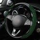 🔥Coprivolante Auto Bling con Strass di Cristallo 🚗💎 - Presa Antiscivolo | Interno Morbido | Installazione Facile | 6 Colori | 66% DI SCONTO