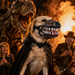 🎃50% DI SCONTO ORA! 🐶Museruola Halloween Realistica per Cani – Spaventosi Denti Insanguinati, Costume da Cane, Museruola Regolabile Divertente per Feste in Costume di Halloween
