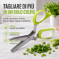 🔥 -50% oggi! 🌿 Forbici per erbe aromatiche a 5 lame in acciaio inossidabile