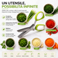 🔥 -50% oggi! 🌿 Forbici per erbe aromatiche a 5 lame in acciaio inossidabile