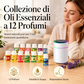 🔥Offerta Limitata -50%！🎁🌺Il profumo fresco ti solleva l'umore！🌷Set da 12 Oli Essenziali Idrosolubili
