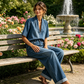 🔥 60% DI SCONTO – OFFERTA LIMITATA! Set Denim Estivo da Donna Top con Scollo a V + Pantaloni a Gamba Larga – look completo, elegante e comodo per l'estate.
