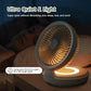 🔥 60% OFF – Ventilatore Pieghevole EDON 4000mAh |🦒🎒🏃‍♀️ 120° oscillazione, 90° regolabile, 4 velocità, ultra silenzioso, luce LED, montabile a parete, USB-C, portatile per casa ufficio campeggio 🌀