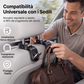 Gancio per poggiatesta sedile posteriore auto estensibile