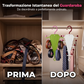 🏠✨Appendino a doppia faccia a forma di V multifunzionale, scaffale portaoggetti