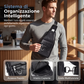 🧳🎒 SUBITO SCONTO DEL 54%!  Borsa a tracolla da petto da uomo in ecopelle retrò impermeabile – Elevata resistenza all'acqua, sistema di archiviazione intelligente e comfort ergonomico della tracolla – Articolo essenziale per gli spostamenti quotidiani