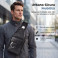 🧳🎒 SUBITO SCONTO DEL 54%!  Borsa a tracolla da petto da uomo in ecopelle retrò impermeabile – Elevata resistenza all'acqua, sistema di archiviazione intelligente e comfort ergonomico della tracolla – Articolo essenziale per gli spostamenti quotidiani