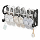 👟SCONTO DEL 50% IN QUESTO MOMENTO! Scarpiera da parete senza forature – Organizer verticale salvaspazio in acciaio al carbonio, scaffale antiruggine senza forature per ingresso, bagno e armadio