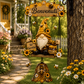 🔔🧙‍♂️ SCONTO DEL 50%! Campanello da esterno con gnomo – Affascinante statuetta di gnomo con campanellino melodioso. Realizzato in resistente lega di zinco, resistente alle intemperie e facile da appendere: un benvenuto stravagante per ogni ospite! 🏠✨