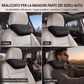 🚗💤 Allevia la stanchezza da guida! Poggiatesta universale in schiuma a memoria di forma per l'auto, cuscino ergonomico per il collo ideale per i lunghi viaggi