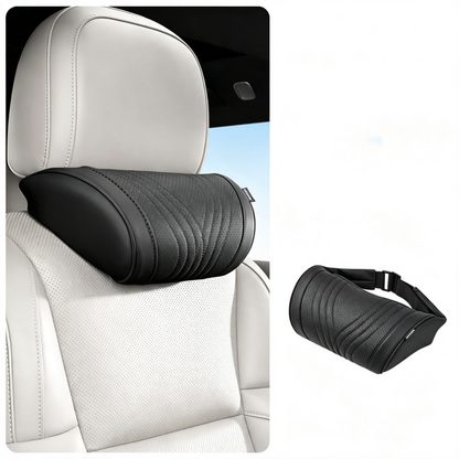 🚗💤 Allevia la stanchezza da guida! Poggiatesta universale in schiuma a memoria di forma per l'auto, cuscino ergonomico per il collo ideale per i lunghi viaggi