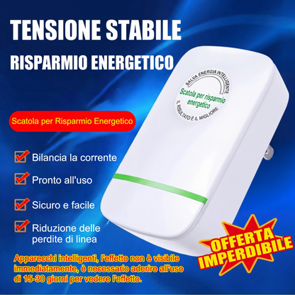 🎁🔥ULTIMO GIORNO SCONTO DEL 50%🔥Dispositivo per il risparmio elettrico domestico: risolvi i tuoi problemi con le batterie!!
