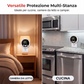 ⚠️🔥 OFFERTA LAMPO AL 50%! Rilevatore di monossido di carbonio da collegare – Allarme acustico e visivo, installazione facile, protezione 24 ore su 24 per case e appartamenti 🏠