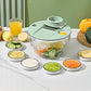 🥗 -50% ORA! 🔥 Centrifuga per Insalata 9 in 1 – Grande capacità, versatile e facile da usare – Perfetta per pasti veloci e sani 🥒