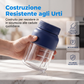 ⚡ SCONTO 50%! Bicchiere Frullatore Portatile Turbo 1300ml – 6 Lame, 3 Colori, Ideale per Frullati e Succhi Freschi 🍹✨