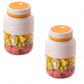 ⚡ SCONTO 50%! Bicchiere Frullatore Portatile Turbo 1300ml – 6 Lame, 3 Colori, Ideale per Frullati e Succhi Freschi 🍹✨
