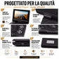 📺 Lettore DVD/EVD portatile HD da 7,8" – Schermo ampio, ricaricabile e compatibile con DVD/CD/USB/SD – Perfetto per casa e viaggi