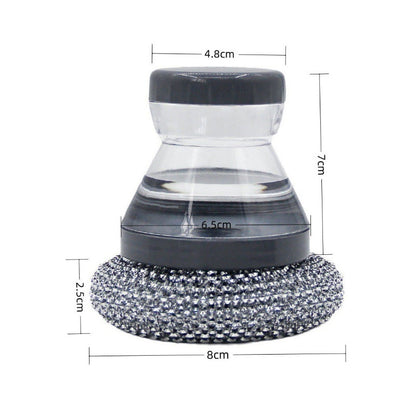 🥳OFFERTA HOT🥳Spazzola Scrubber——Dispenser sapone integrato, non graffia & ergonomica.💞