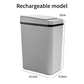 🗑️ Cestino Smart Ultrasottile con Apertura Automatica – Sensore a Movimento, Touch e Pedale