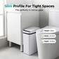🗑️ Cestino Smart Ultrasottile con Apertura Automatica – Sensore a Movimento, Touch e Pedale