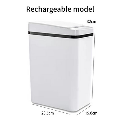 🗑️ Cestino Smart Ultrasottile con Apertura Automatica – Sensore a Movimento, Touch e Pedale