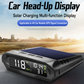 ⚡ Offerta Limitata -50% – Display Head-Up GPS Solare per Auto: velocità e navigazione sempre visibili senza abbassare lo sguardo, alimentazione solare e installazione semplice.