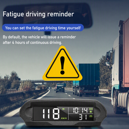 ⚡ Offerta Limitata -50% – Display Head-Up GPS Solare per Auto: velocità e navigazione sempre visibili senza abbassare lo sguardo, alimentazione solare e installazione semplice.