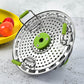 🥘✨ Cestello Vaporiera Estendibile in Acciaio Inossidabile – Si Adatta a Tutte le Pentole, Perfetto per Cotture Sane! 🔩💪