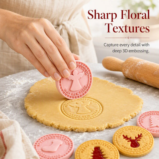 🥳 PROMOZIONE UNICA 2026! 🥳✨ Set di stampi per biscotti natalizi – decorazioni natalizie, divertimento e dolci delizie!