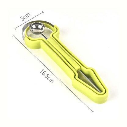 🍉Set di utensili 3 in 1 in acciaio inossidabile per scavare il melone