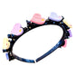 🎀 Cerchietto Cartoon con Clip per Treccia per Bambine | Treccia Giocosa in Pochi Secondi ⏱️ | Elastico e Comodo, Resta al Posto 🤗 | 13 Stampe Divertenti 🌸