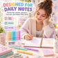 ✍️ Set di 9 Penne Gel Cancellabili Colorate – Scrivi, Cancella e Riscrivi! 🌈