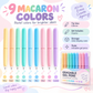 ✍️ Set di 9 Penne Gel Cancellabili Colorate – Scrivi, Cancella e Riscrivi! 🌈