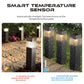 ☀️ Luce Solare Antighiaccio per Esterni – Sensore di Temperatura, Wireless, Luce Calda! ❄️