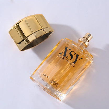 ✨ Profumo 80 ml – Fragranza a Lunga Durata 4-6 Ore ⏱️ – Note Aromatiche, Floreali e Legnose 🌿 – Fresco, Elegante e Seducente 💫 – Per Lavoro, Serata e Appuntamenti 💼🥂❤️ – Oro ✨